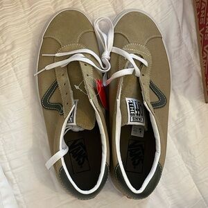 Khaki men’s Vans